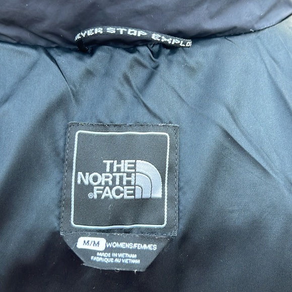 North Face black warm winter coat 3/4 length - Picture 10 of 10